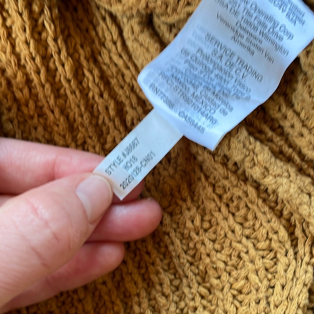 Madewell balloon sleeve cotton sweater - medium - Picture 5 of 8